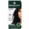 Herbatint Permanent Haircolor Gel, 1N Black, Alcohol Free, Vegan, 100%
