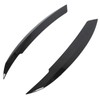 2PCS Car Headlight Eyebrows Carbon Fiber Style Left Right Replacement