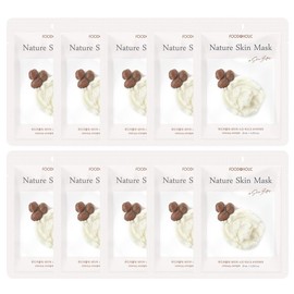Food Aholic (10 Sheets) Food A Holic Nature Skin Shea Butter Mask Pack / (10매)푸드어홀릭 네이처스킨 시어버터 마스크팩