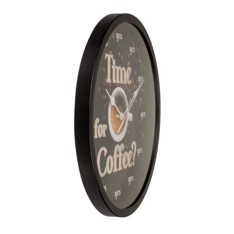 Out of the blue Time for Coffee Wall Clock