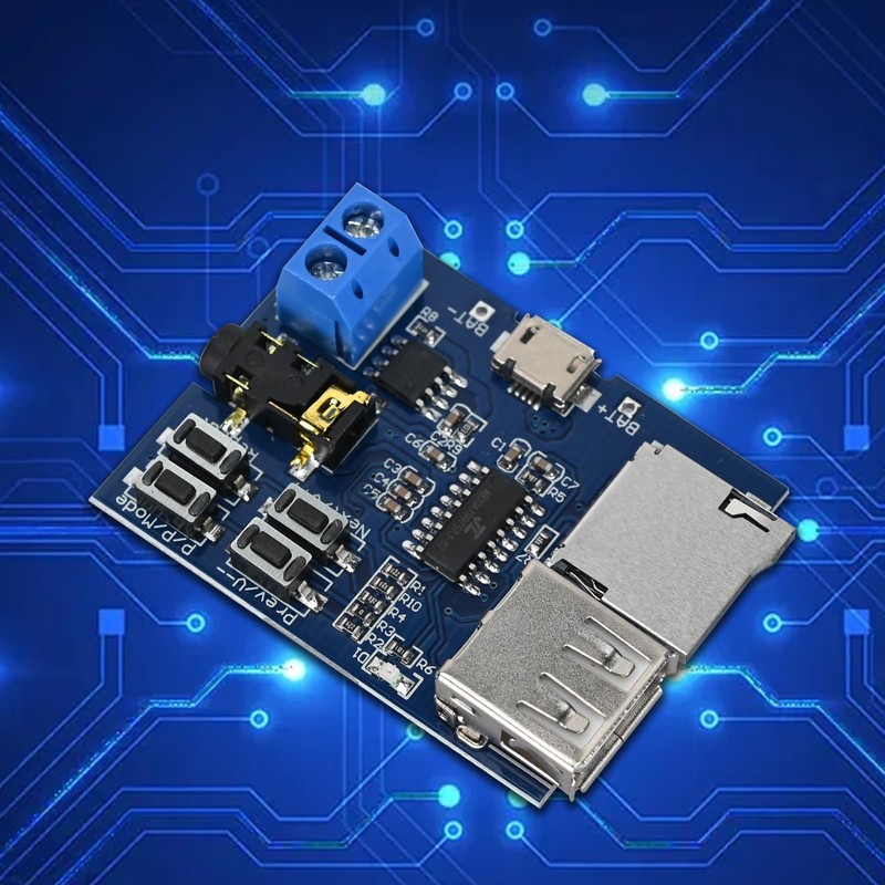 Podazz TF Card U Disk Play MP3 Decoder Player Module