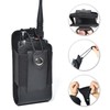 YNIBST Universal Duty Belt Radio Holster Leather Walkie Talkie Pouch
