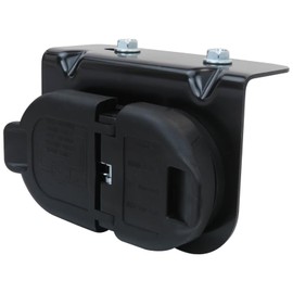 9U5Z-14489-MAA, 9U5Z14489MAA Trailer Brake Harness Towing 4/7 Plug Connector with Bracket Fit for Lincoln Navigator 2018 2019