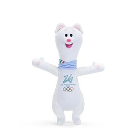 Trudi Mascotte dei Giochi Olimpici Invernali di Milano Cortina 2026 | 13x9x8 cm taglia XXS | modello 68251
