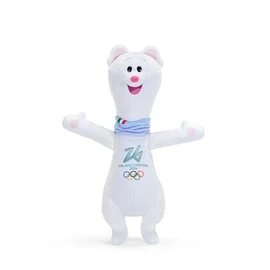 Trudi Mascotte dei Giochi Olimpici Invernali di Milano Cortina 2026 | 13x9x8 cm taglia XXS | modello 68251