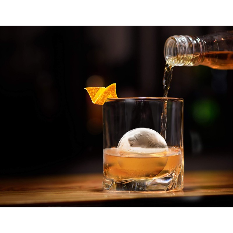 Dexas ice•ology Silicone Clear Ice Maker Tray for Crystal Clear