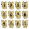 PATIKIL Soccer Training Vest, 12 Pack Team Sports Pinnies Reversible