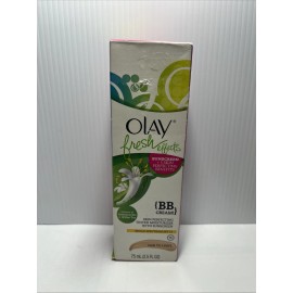 Olay Rare HTF New In Box Olay Fresh Effects BB Cream Moisturizer SPF 15 2.5 FL OZ