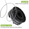 4 pieces spools for Bosch Art 24 27 30 30-36