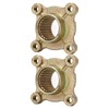 2pcs Wheel Rear Axle Hub 28 Tooth Spline 4 Stud