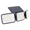 Solar Motion Sensing Light Rotating 3 Head IP65 Waterproof Decorative