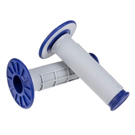 Renthal Dual layer grips -grey/ blue sort outer ~ firm inner compound