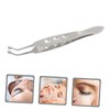 IWOWHERO Mcobeauty Angled Remover Eyelid Tweezer Meibomian Gland Expressor for