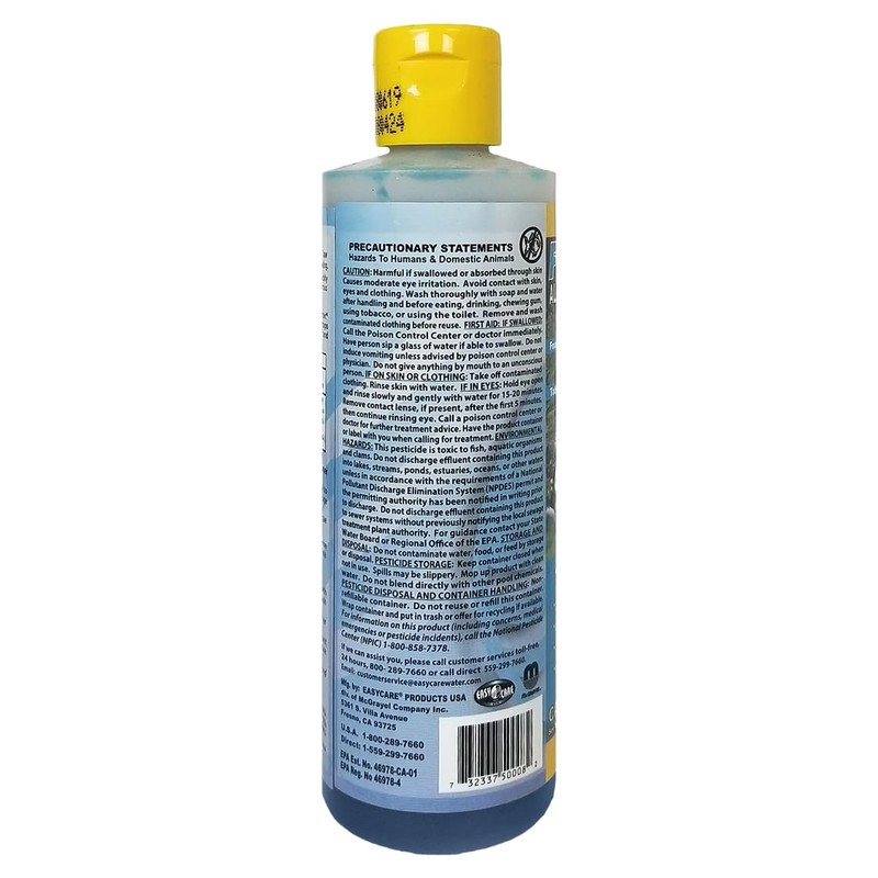 EasyCare FounTec Algaecide and Clarifier, 8 oz. Bottle