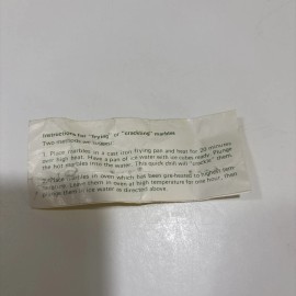 LeeWards 100 Vintage LeeWards Light Green 9/16” Craft Marbles. In Original Bags.