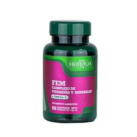 Multivitamínico para Mujer con Omega 3 - Ácido folico - Calcio - Complejo B - Vitamina C - Vitamina D3 - Omega 3 - Minerales Seleccionados, Apoyo Nutr