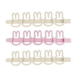 SHOBIDO MF46393 Miffy Silhouette American Pin 3P Dick Bruna Hair Accessories