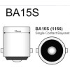 GP Thunder 1156 7056 3497 BA15S P21W Chrome Silver S25