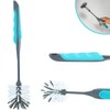 com-four® 3-Piece Washing Up Brushes and Scrubbing Brush Set -