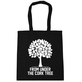 Hippowarehouse From under the cork tree Tote Shopping Gym Beach Bag 42cm x38cm, 10 litres