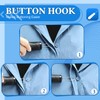 NINEMAX Button Hook Assist Tool with Zipper Pull for Seniors,