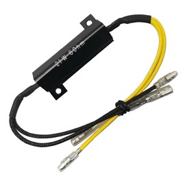 Greluma 4pcs 21W 6ohm LED Power Resistor Load Resistor for SMD LED Mini Indicators for Right Flashing Frequency