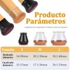 Ansible 16 Protectores para Patas de Sillas, Antideslizantes para Muebles