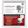 Metal Toilet Master Bolts Tool-Free Toilet Bolt and Cap System