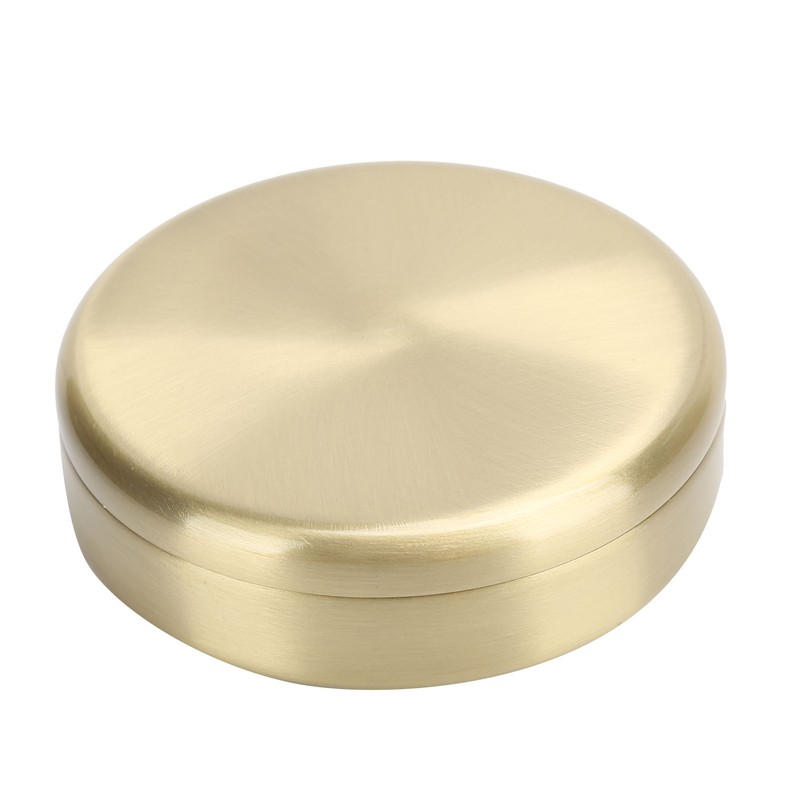 Watch Oil Jar Copper Watch Movement Cleaning Maintenance Pot Round
