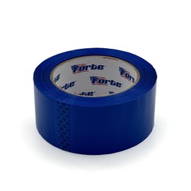 AVG Packaging Supplies Color Packing Tape (2” x 110 Yds. / Roll), 2Mil - Carton Sealing Tape, Boxing Tape, Acrylic Tape for Business & Shipping - 36 Rolls (Blue)