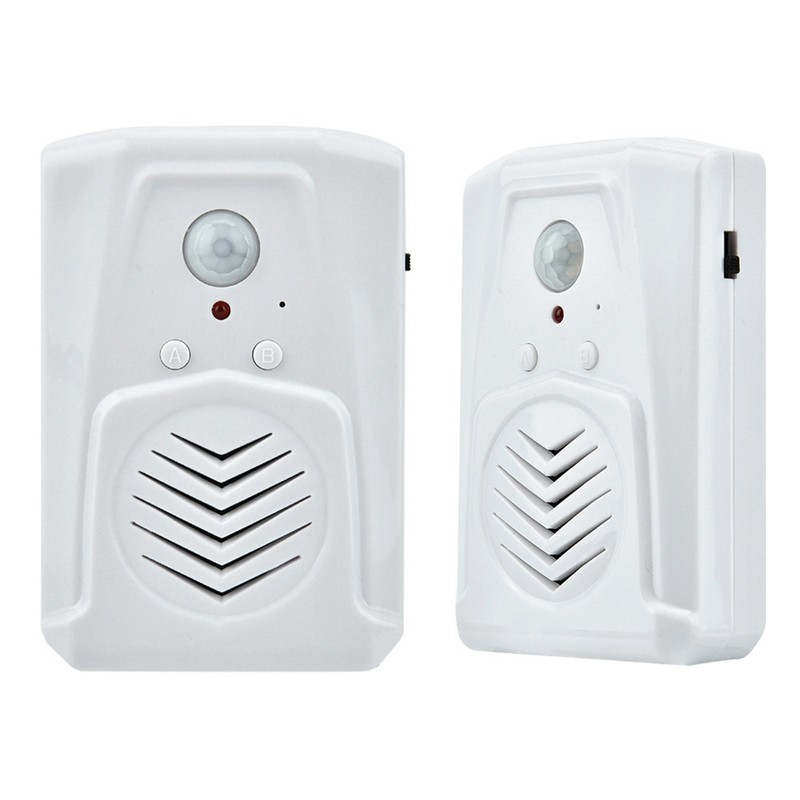 USB/Battery Powered Motion Sensor Alarm MP3 Audio Player Infrared Induction