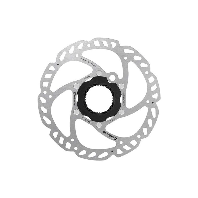 SwissStop Catalyst One Centre Lock Disc Brake Rotor 160mm diameter,