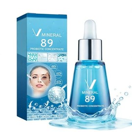 Mineral 89 Probiotic, Mineral 89 Serum, Esencia Facial, Hidratación Intensa, Reduce la Aparición de Líneas Finas. (30ml)
