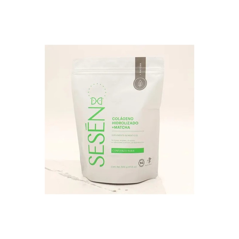 Sesen Matcha Colágeno Hidrolizado Peptidos Bioactivos Sfn