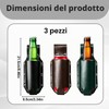 3 pezzi porta birra, cintura in pelle, per gli amanti