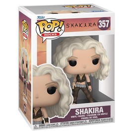 POP Rocks: Shakira - Wherever, Whenever Outfit Funko Vinyl Figure (Bundled with Compatible Box Protector Case), Multicolored, 3.75 inches