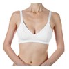 Chicco Cotton Nursing Bra Size 5C, White, 5C
