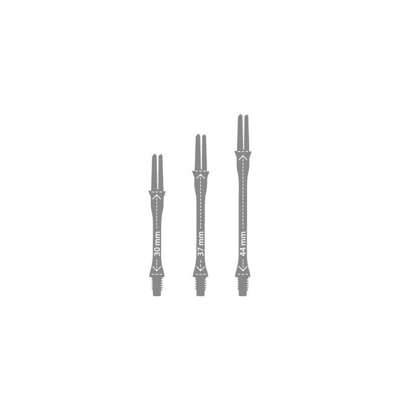 L-style (El style) El shaft carbon silent Slim Clear Black
