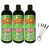 Green Piece Glass Cleaner 3 Bottles-16 oz and 5 Piece