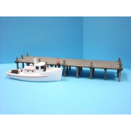 Train Time Laser N Scale Laser Cut Wharf Dock Kit