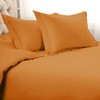 Superior Egyptian Cotton 1200 Thread Count Solid 3-Piece Duvet Cover