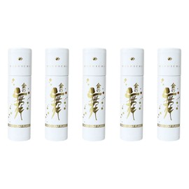 Kanezawa Kinfoil Foil Ichi Gold Powder Cut Circular Paper Tube [Kinmai] Introduced in a world where Matsuko Unknown Comes with a zipper bag with an expiration date check seal for convenient storage