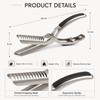 Rib Membrane Removal Tool for BBQ Prep – Stainless Steel