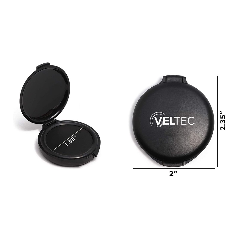 Veltec Fingerprint Ink Pad, Thumbprint Ink Pad for Notary, Identification