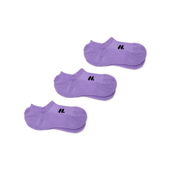 doublesoul Men & Women 3 Pack No Show; Organic Cotton