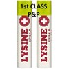 LYSINE Lip Balm 2 Tube Saver Pack 0.15 OZ (4