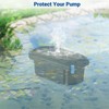 NFESOLAR Pond Filter for Outdoor Ponds, Filter Box with Filter