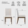 Lexicon Kitchen & Dining Room Chairs, Dining Chairs Set of