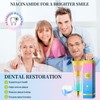 2PCS Niacinamide Whitening Toothpaste:Radiant Whiten Toothpaste Contains niacinamide Essence, which