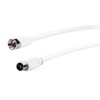 Schwaiger KVCK161532 SAT Adapter Cable 75 dB, F/IEC Connector 1.5